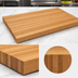Thumbnail image #4 for John Boos Appalachian Red Oak Edge Grain Island Countertop, 72 x 36 x 1-1/2 Inch, Varnique Finish