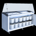 Thumbnail image #4 for Beverage Air BDC-HC-12 12-Flavor Dipping Cabinet Ice Cream Freezer