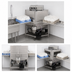 Thumbnail image #5 for CMA Dishmachines Energy Mizer CB Low Temperature Chemical Sanitizing Corner Double-Rack Door-Type Dishwasher
