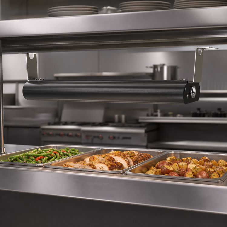 Product image #4 for Vollrath 54-Inch Low Profile Unlighted Strip Heat Lamp, 208V