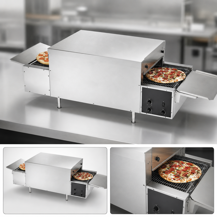 Product image #4 for Vollrath Countertop Single Deck Conveyor Pizza Oven, 68-Inch Wide, 220 Volt