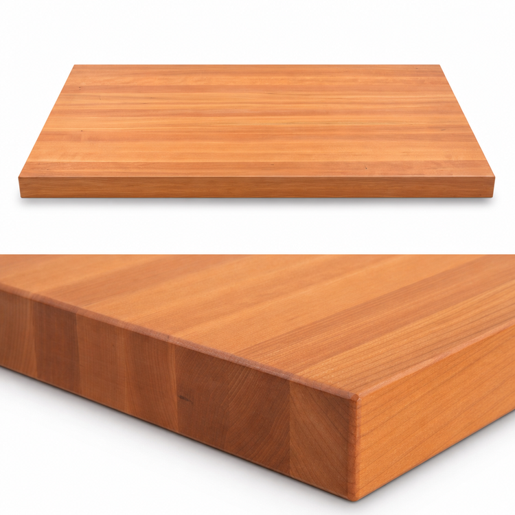 Product image #4 for Boos Block 84-Inch x 42-Inch x 3-Inch Full-Length Edge Grain American Cherry Kitchen Countertop with Varnique Finish