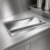Thumbnail image #4 for 30-Inch Drop-In Double Urn Drain with Dual Troughs and Anti-Splash Grate