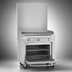 Thumbnail image #4 for Southbend Platinum 36-Inch Heavy Duty Gas Range with Charbroiler and Standard Oven