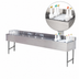 Thumbnail image #4 for Advance Tabco Underbar Basics 96-Inch 4-Compartment Stainless Steel Bar Sink and Ice Bin Combo with Right-Side Ice Bin