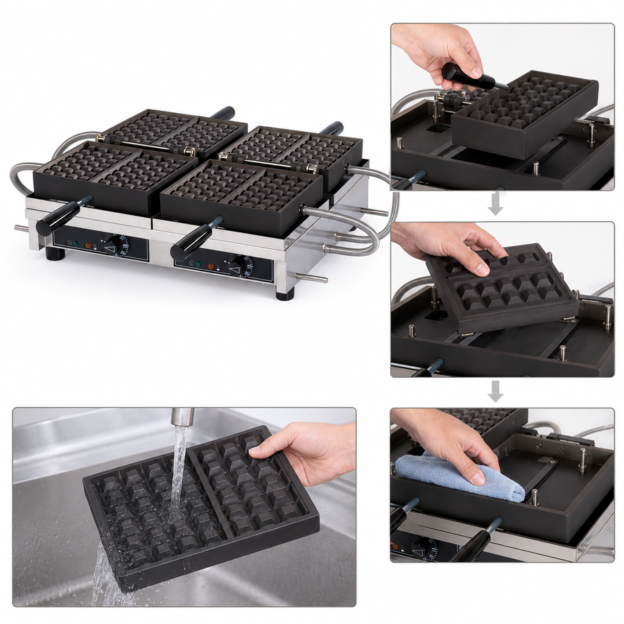 Patented Easy Clean System