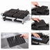 Thumbnail image #4 for Krampouz Double 4x7 Liège Commercial Waffle Maker with 180° Opening