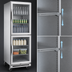Thumbnail image #4 for Beverage-Air Horizon Series One-Section Reach-In Freezer with Glass Half Doors, 23.32 Cu. Ft.