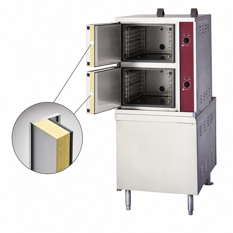 Product image #4 for Crown GCX-10-36 Two-Compartment Gas Convection Steamer with 36-Inch Cabinet Base