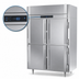 Thumbnail image #4 for Victory UltraSpec Extra Wide Two-Section Self-Contained Reach-In Freezer with Four Solid Half-Height Hinged Doors