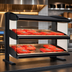 Thumbnail image #4 for Hatco HXMS-54D 54-Inch Slant Heated Countertop Food Merchandiser with LED Lighting