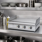 Thumbnail image #4 for Admiral Craft Equipment Corp. GRID-30 Countertop Electric Griddle, 30 x 15-1/2 Inch, Thermostatic, Stainless Steel, 208/240V