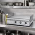 Thumbnail image #4 for Admiral Craft Countertop Electric Griddle, 30 Inch x 15-1/2 Inch Cooking Surface, Stainless Steel, 208/240V