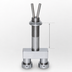 Thumbnail image #4 for Micro Matic Dual Tap Beer Shank, 4 Inch x 3/16 Inch ID