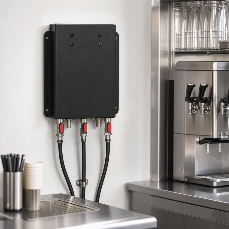 Product image #4 for Pro-Line MM300 Triple-Blend Wall-Mount Gas Blender with Preset Pressure