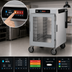 Thumbnail image #5 for Metro HotBlox™ Wide 8-Pan Pass-Thru Insulated Holding Cabinet with Digital Touchscreen and Clear Doors