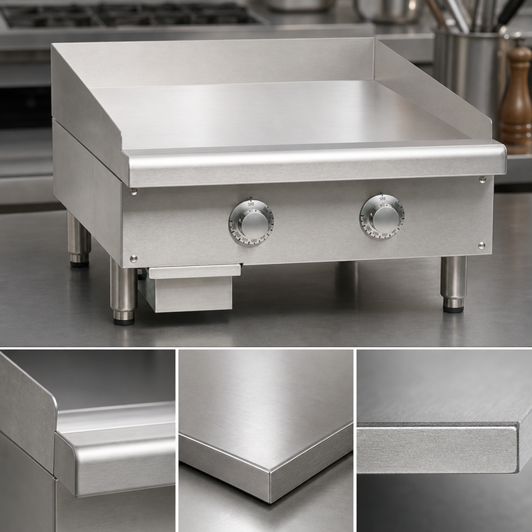 Product image #4 for Imperial 24-Inch Electric Countertop Griddle with 24 x 24-Inch Polished Steel Cooking Surface