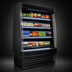 Thumbnail image #4 for Howard-McCray 35E Series 51-Inch Black Remote Open-Air Merchandiser with 4 Lit Shelves