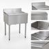 Thumbnail image #4 for Eagle Group 1800 Series 30-Inch Underbar Ice Chest with 16-Inch Deep Insulated Bin and 95-Lb Capacity