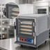 Thumbnail image #4 for Metro C5 3 Series Under Counter Mobile Moisture Heated Holding and Proofing Cabinet with Gray Insulation Armour and Clear Polycarbonate Door
