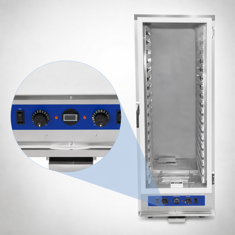 Product image #5 for CookRite Insulated Warming / Holding Cabinet, 18 Full-Size Pan Capacity, Clear Door, 25-Inch Wide