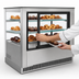 Thumbnail image #4 for Turbo Air 60.5-Inch Countertop Bakery Dry Display Case with Straight Glass Front and Sliding Rear Doors