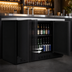 Thumbnail image #4 for Serv-Ware 61-Inch Two-Door Back Bar Bottle Cooler with Stainless Steel Top