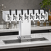 Thumbnail image #4 for 12-Faucet Wide Base Glycol-Cooled Countertop Draft Beer Tower, Extra High, Polished Chrome