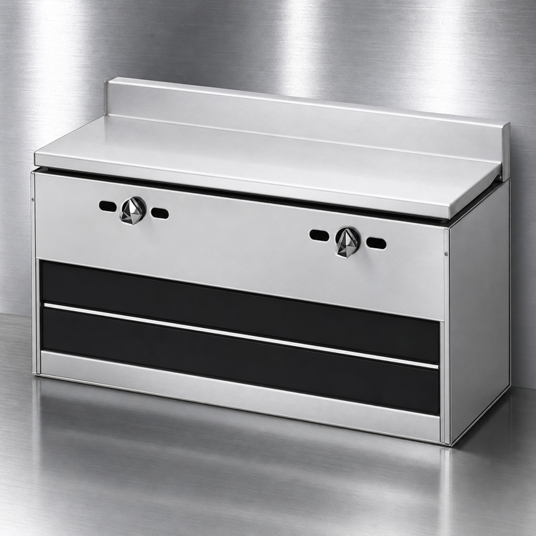 Product image #4 for Titan JCM-54 54" Gas Infrared Wall Mount Cheesemelter