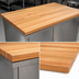 Thumbnail image #4 for Appalachian Red Oak Blended Edge Grain Island Countertop, 120 x 48 Inch, Varnique Finish