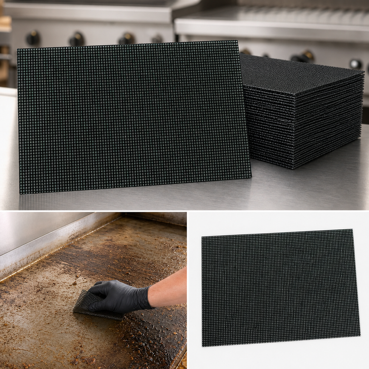 Product image #4 for Disco 4 x 5-1/2 Inch Heat-Resistant Griddle Screen, 500 per Case