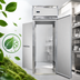 Thumbnail image #4 for Continental Refrigerator D1FINSSRT Designer Line One-Section Roll-Thru Freezer with Stainless Steel Exterior and Interior