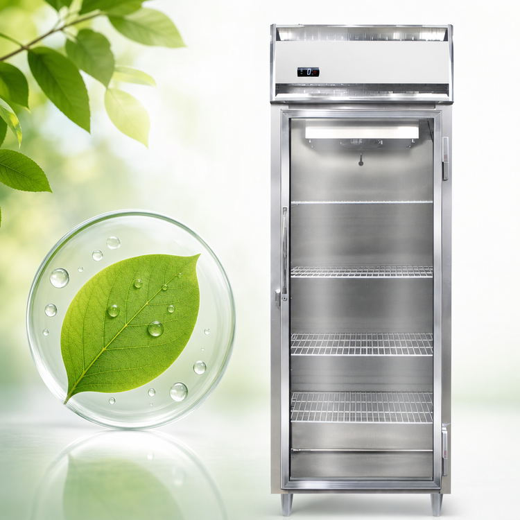 Product image #4 for Continental Refrigerator Designer Line D1FENGD 1-Section Extra-Wide Display Reach-In Freezer with Glass Door