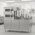 Thumbnail image #3 for Crown GCX-10-6-10 Gas Double Compartment Convection Steamer with Dual Kettles