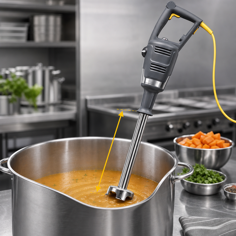 Product image #5 for BigRig™ International Handheld Immersion Blender Mixer, 18-Inch Shaft, Variable Speed, 800W