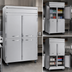 Thumbnail image #4 for Beverage-Air Horizon Series Two-Section Reach-In Freezer with Locking Half Solid Doors, 45.2 Cu. Ft.