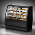 Thumbnail image #4 for Dual-Zone Full-Service Glass Merchandiser with Curved Glass Front and Rear Sliding Doors, 48-1/4 Inch, Self-Contained Refrigeration