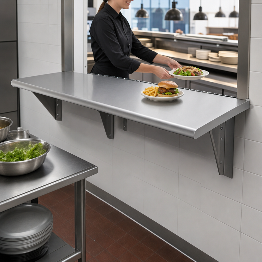 Pass-Through Shelf Design