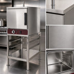 Thumbnail image #4 for Crown SXN-4 Countertop Electric Convection Steamer with 4 Full-Size Pan Capacity