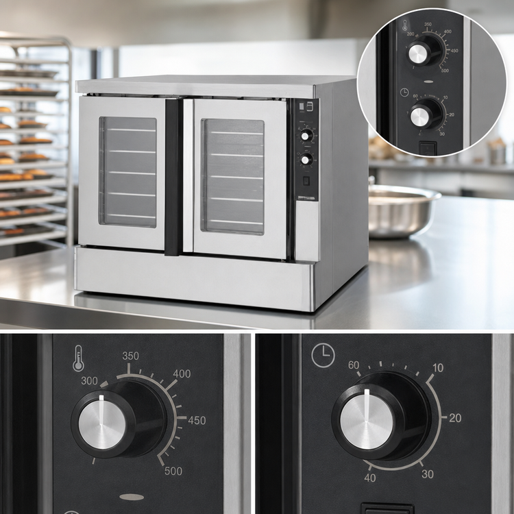 Product image #4 for Zephaire Base Electric Single-Deck Bakery-Depth Convection Oven, 5-Pan Capacity