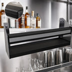 Thumbnail image #4 for Glastender SSR-23 23-Inch Single Stainless Steel Speed Rail with Open Step-and-Rail Design