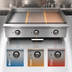 Thumbnail image #4 for 36-Inch Electric Countertop Griddle, Smooth Steel Plate, 208/240V