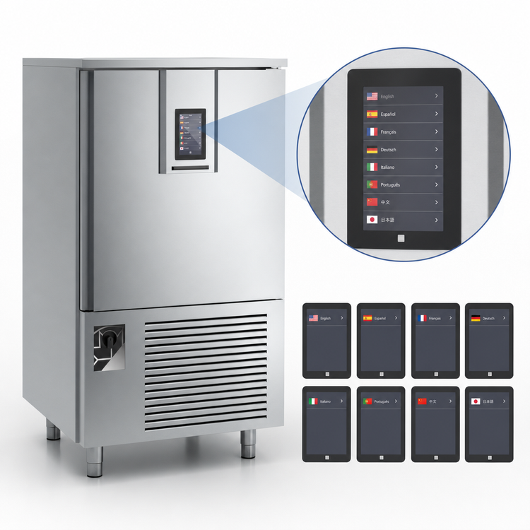Product image #5 for Gemm® BCB Single-Section Reach-In Blast Chiller, Self-Contained, 10-Tray Capacity, 208-230V
