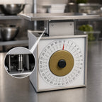 Thumbnail image #4 for Edlund DR-2 OP Stainless Steel Portion Control Dial Scale, 32 oz x 1/4 oz, Oversized Platform, Vertical Face