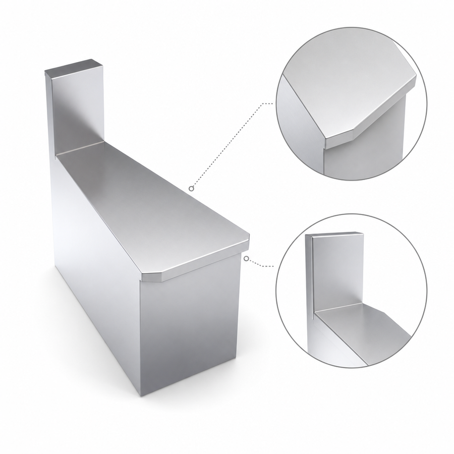 Flat Top With Clipped Corners