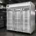 Thumbnail image #4 for Continental Refrigerator 3FNSAGD Three-Section Narrow Hinged Glass Door Display Freezer