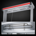 Thumbnail image #4 for Hatco Glo-Ray® Designer Infrared Aluminum Strip Heater with Lights, 75-1/2