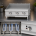 Thumbnail image #4 for Eurodib USA TG36T 36-Inch Gas Countertop Griddle with Thermostat Controls