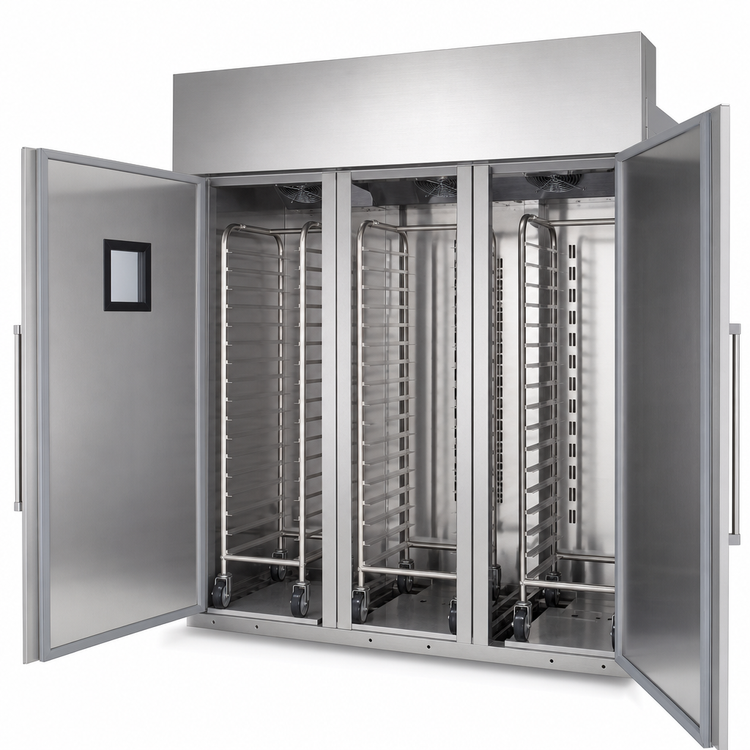 Product image #4 for Doyon KDPR31 Knockdown Roll-In 3-Section Retarder Proofer Cabinet