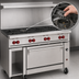 Thumbnail image #4 for Wolf Challenger XL 48-Inch Gas Restaurant Range with 8 Open Burners and Convection Oven